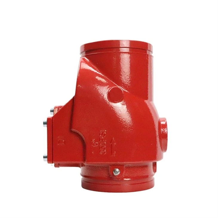 Groove Fire Check Valve For Fire Pipelines | Compatible With Various Fire Systems, Reliable Backflow Prevention high quality